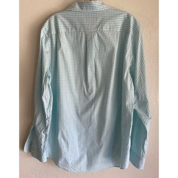 Vineyard Vines Gingham Tucker Shirt Classic Fit Long Sleeve Button-Up Size M EUC - Picture 5 of 10